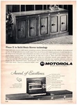 1966 Motorola Print Ad, Drexel Triune Stereo Cabinet Phase Ii X-300 X-100 Models. Fixed Price $12.50.