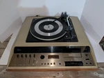 Harman Kardon Festival 4 Turntable Top Cassette All-in-one Stereo System Hk. Fixed Price $799.00.