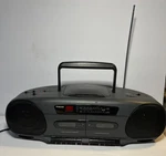 Rare Philco Model 787K Dual Cassette/cd Player Stereo Boom Box Works Vtg. Fixed Price $54.95.