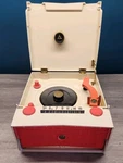 Rca Victor 6-BY-4 Skipper Record Player Am Radio His Masters Voice. Fixed Price $350.00.