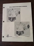 Mack Dual Reduction Bogie Carriers Service Repair Workshop Manual. Fixed Price $48.75.