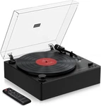 Automatic Record Player, Bluetooth Belt Drive Vinyl Turntable, Magnetic AT-36.... Fixed Price $347.38.