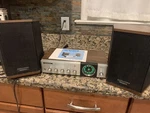 Panasonic RE-7412 Fm/am 70S Stereo Multiplex Vintage Radio & Speakers Video Rare. Fixed Price $99.99.