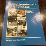 Ge Fully Automatic Turntable Model 1TTB6700E Owner S Manual. Fixed Price $10.00.