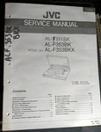 Jvc AL-F333BK AL-F353BKX Turntable Service Manual Original. Fixed Price $29.99.