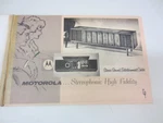 Motorola Stereophonic High Fidelity Radio-phonograph &tape Recorder Instructions. Fixed Price $9.99.