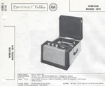 1958 Webcor 1891 Record Player Radio Photofact Manual Phonograph Amplifier. Fixed Price $11.04.