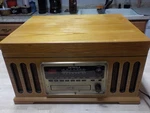 Detrola KM837 Stereo Record Player Phono Cassette Cd Am Fm Radio Tested Works. Fixed Price $69.00.