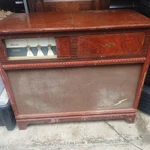 Vintage 1960S Sylvania Console Stereo Phonograph Turntable Am/fm Radio Wood Ca. Fixed Price $79.99.