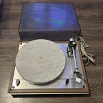 Vintage Thorens Td 165 Turntable Antique Record Player W/ Dust Cover Read Desc. Fixed Price $399.99.