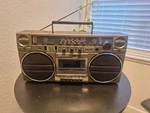 Sharp GF-5757 Boombox. New Belts Everything Works Including Tape Counter.. Fixed Price $150.00.