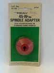 Vintage Radio Shack Realistic 45 Rpm Record Spindle Adapter Nip Cat No 42-120. Fixed Price $16.99.