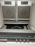 Vintage Emerson Cassette & Radio Player W/ Speakers. Record Not Working. Fixed Price $62.00.