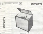 1958 Stromberg-carlson FR-711M Console Record Player Radio Photofact Manual 711C. Fixed Price $11.04.