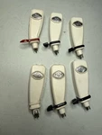 Lot Of 6 Garrard White Headshell Type 3 Cartridges Styli Needle Four Pin 4. Fixed Price $199.99.