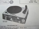 Trav-ler 7036 Phonograph Photofact. Fixed Price $5.00.