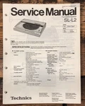 Technics / Panasonic SL-L2 Turntable Service Manual *original*. Fixed Price $24.97.