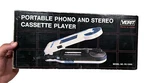 Vintage Rare Verit PC-1000 Portable Phono And Stereo Cassette Player. Fixed Price $399.99.