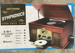Art+sound Symphonics 6-IN-1 Bluetooth Turntable Cd Cassette Am/fm Radio. Fixed Price $69.99.