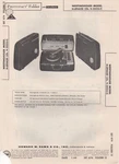 1964 Westinghouse H-89ACS1 Record Player Changer Service Manual V-2523-1 Repair. Fixed Price $8.99.
