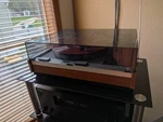 Thorens TD125 Mkii Dust Cover With Screws Read!! Smoke Color. "repaired". Fixed Price $45.00.