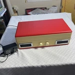 Crosley Portable Record Player 2013 Red Model CR40 With Speakers 331/2 45 78. Fixed Price $47.10.