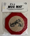 Vintage Rca Vitor Record Nipper Logo Mug Mat Pad Trivet Nos Package. Fixed Price $24.99.