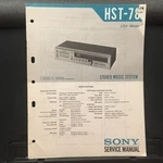 Sony Service Manual HST-78 Music SYSTEM/8-TRACK Original Repair. Fixed Price $8.98.
