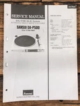 Sansui DA-P500 Record Player / Turntable Service Manual *original*. Fixed Price $14.97.