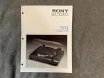 Sony Audio Ps T3 Automatic Direct Drive Turntable System Brochure Specs. Fixed Price $19.99.