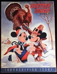 Walt Disney 1947 Thanksgiving Porter Minnie & Mickey Mouse Western Family. Fixed Price $63.75.