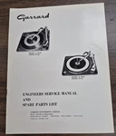 Garrard 50 55, 60 SL65 Turntable Service Manual-oem. Fixed Price $9.25.