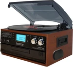 Boytone BT-22MS Bluetooth Record Player Turntable Am/fm Radio Cassette Cd Usb Sd. Fixed Price $129.00.