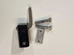 Philips 22GA407 Vtg Turntable Dust Cover Hinge & Hardware 22GA427. Fixed Price $15.00.