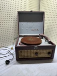 Vintage Webster Chicago Model 130-1 Speed Record Player Powers On. Fixed Price $399.99.