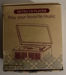 Cd Player Hifi Stereo Sound Vintage Bluetooth Radio Fm Retro. Fixed Price $43.95.