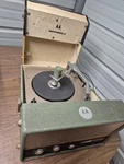 Motorola Sterophonic, Turntable And Speakers SF11B Works. Fixed Price $114.24.