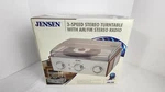 Jensen Am/fm Stereo 3 Speed Turntable (JTA220) - New In Box. Fixed Price $79.99.