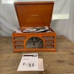 Vintage Crosley CR66 Rochester 5-IN-1 Entertainment Center Turntable Record. Fixed Price $45.99.
