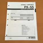 Yamaha PX-55 Turntable Repair Service Manual & Schematics Factory Original. Fixed Price $19.95.
