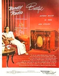 1945 Bendix Aviation Baltimore Md Classic Radio & Phonograph Consoles. Fixed Price $19.95.