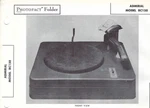 1947 Admiral RC150 Turntable Photofact Service Repair Manual Record Changer. Fixed Price $11.04.