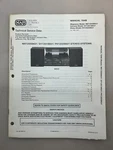 Magnavox MX1200BK01 Original Service Manual Free Shipping. Fixed Price $14.00.