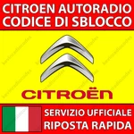 Citroen Radio Unlock Code Aircross Berlingo C1 C3 C4 C5 Jumpy Picasso. Fixed Price $5.79.