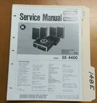 Panasonic 4400 Service Manual Original Repair Book Stereo Record Player. Fixed Price $24.87.