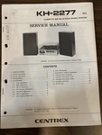 Pioneer Centrex KH-2277 KH2277 Service Manual **original**. Fixed Price $23.88.