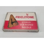 Nos Fidelitone Stereo Diamond Needle AC-405DS Vintage Flip Black. Fixed Price $8.00.