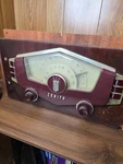 Vintage 1950 Zenith Cobra Matic Art Deco Am/fm Radio Chassis Untested W Mic. Fixed Price $249.99.