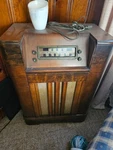 Radio Record Player. Fixed Price $350.00.