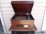 John Meck PX-5C5-EW19 Phono Turntable Trailblazer Tube Radio Vtg Parts Broken. Fixed Price $299.95.